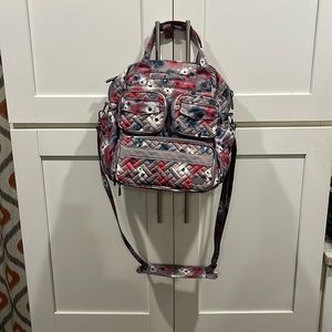 Lug Watercolor Pearl Mini Puddle Jumper.  Lightweight and easy clean.